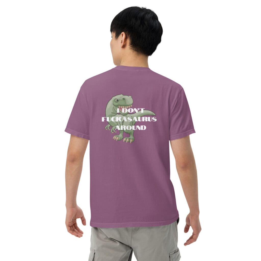 Fuckasaurus Around Men's Tee - photo 48