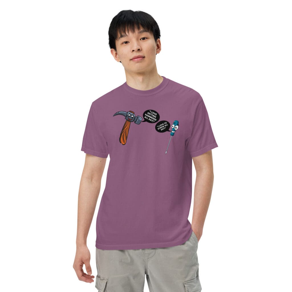 Hammered and Screwed Men’s T-Shirt - photo 15