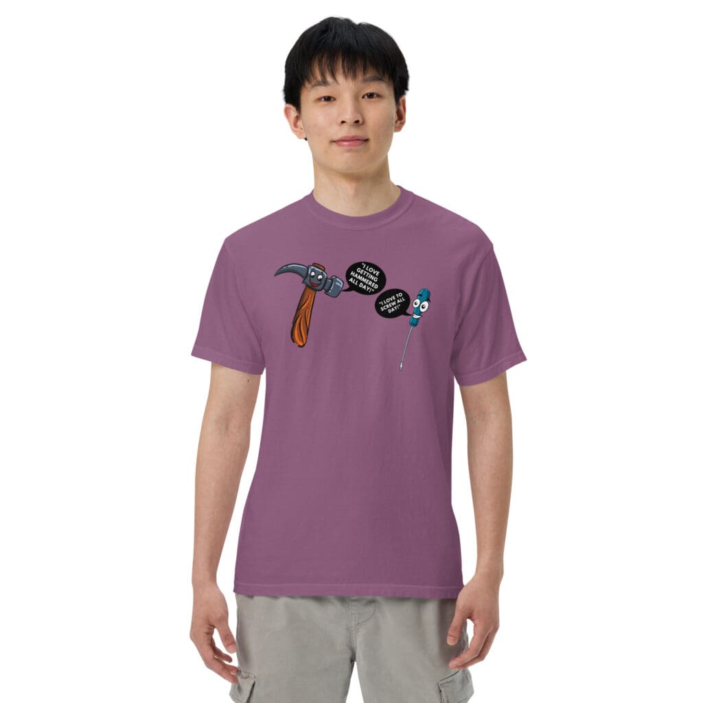 Hammered and Screwed Men’s T-Shirt - photo 14
