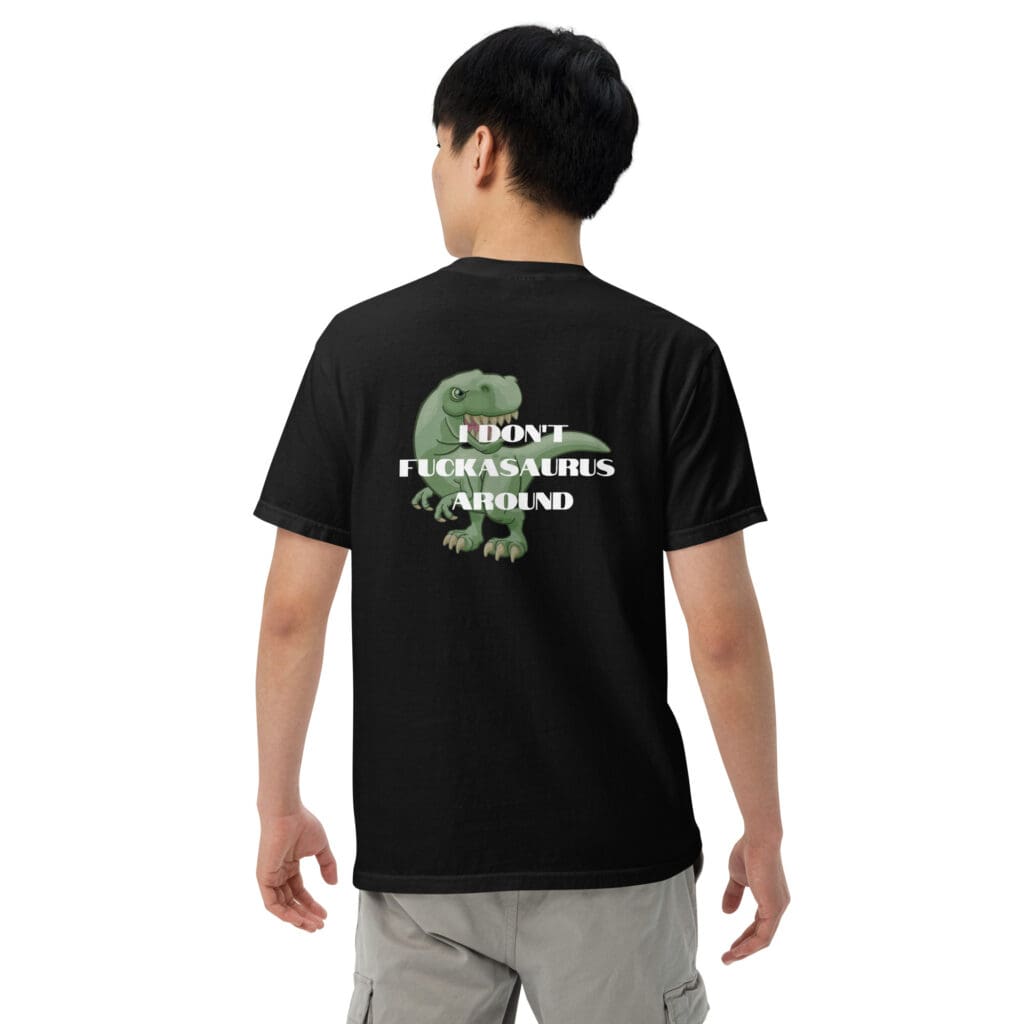 Fuckasaurus Around Men's Tee - photo 32