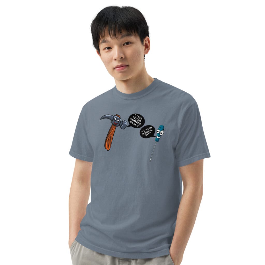Hammered and Screwed Men’s T-Shirt - photo 28