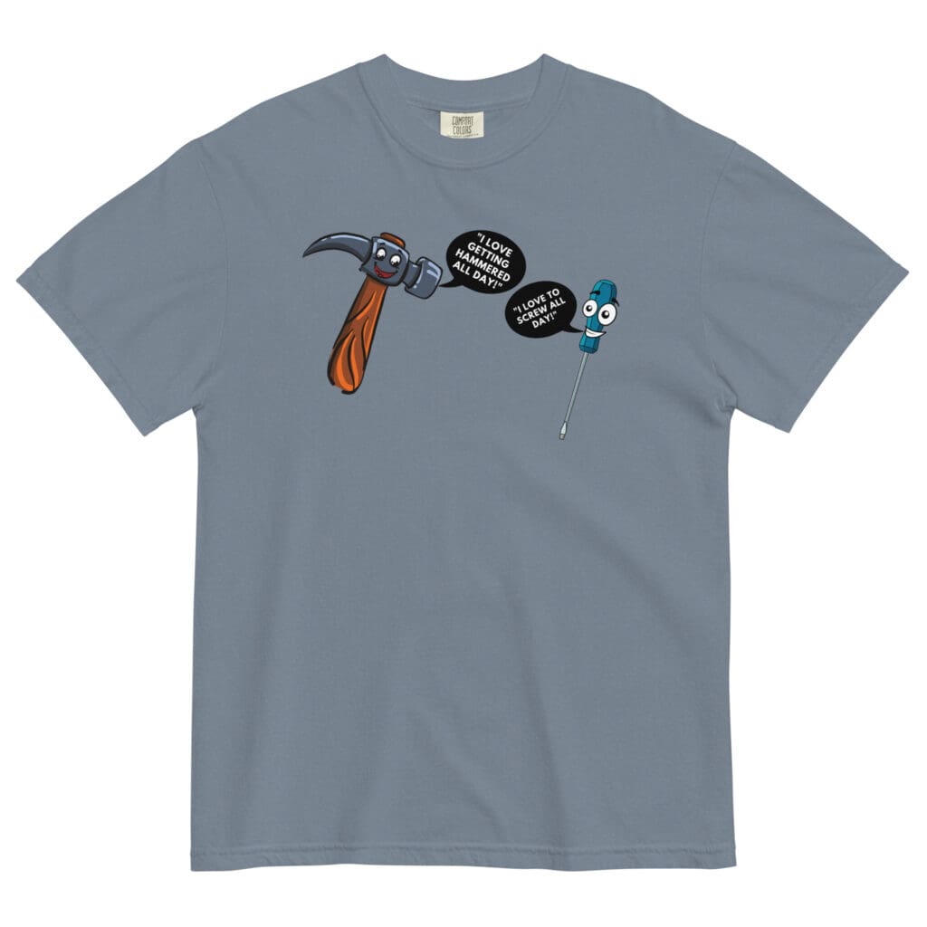 Hammered and Screwed Men’s T-Shirt - photo 3