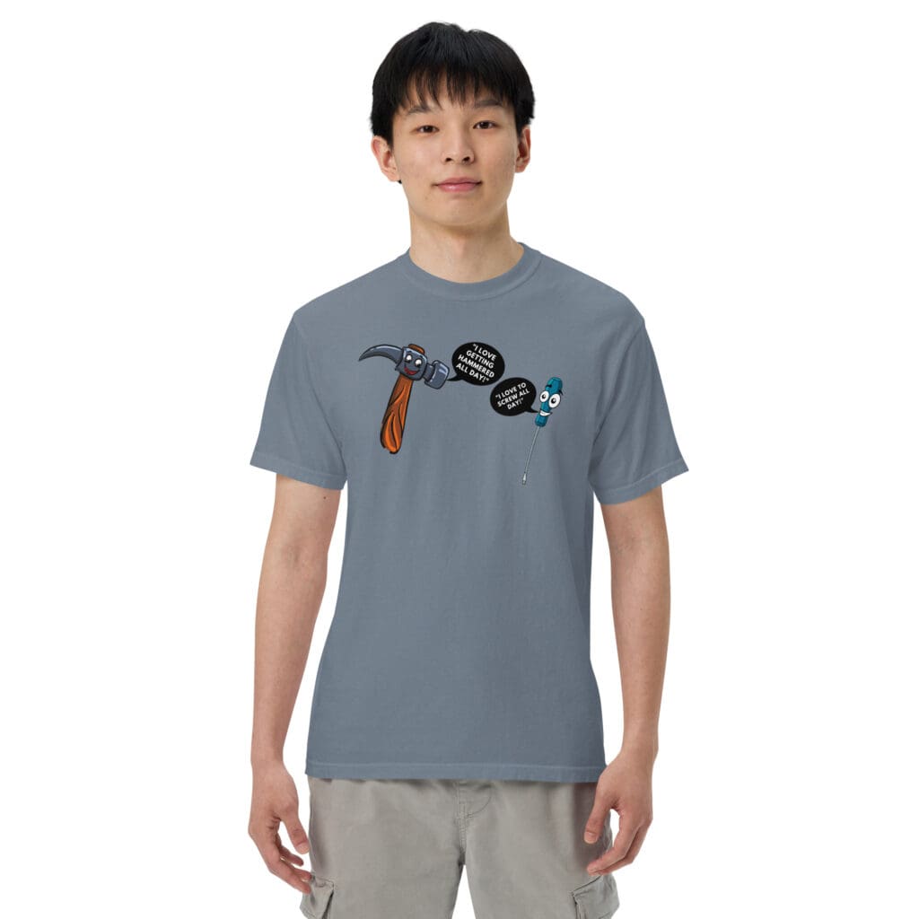Hammered and Screwed Men’s T-Shirt - photo 26
