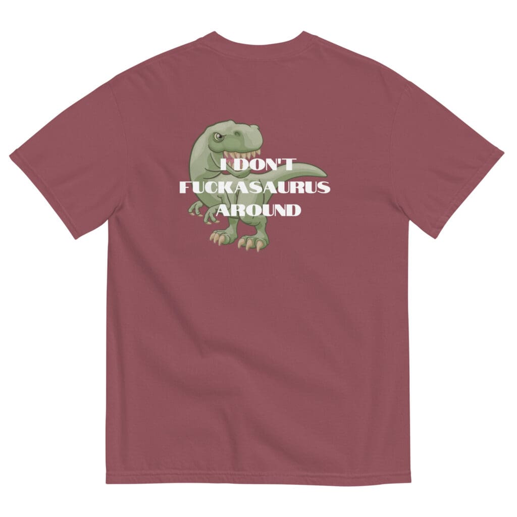 Fuckasaurus Around Men's Tee - photo 26