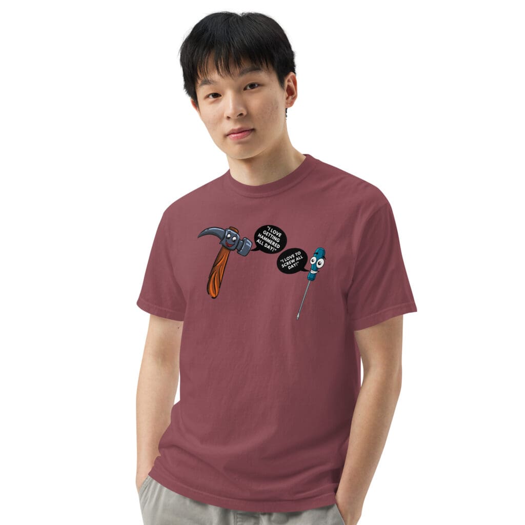 Hammered and Screwed Men’s T-Shirt - photo 13