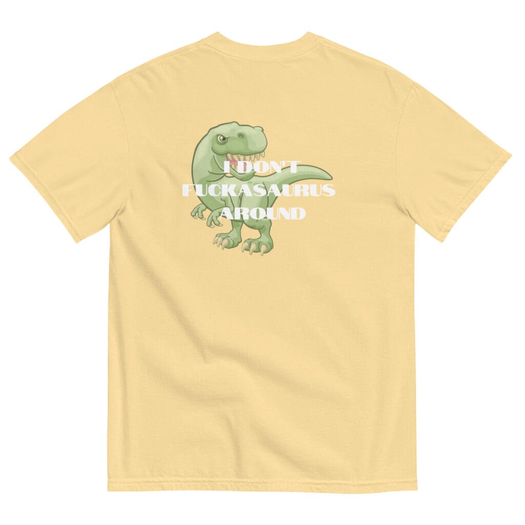 Fuckasaurus Around Men's Tee - photo 16
