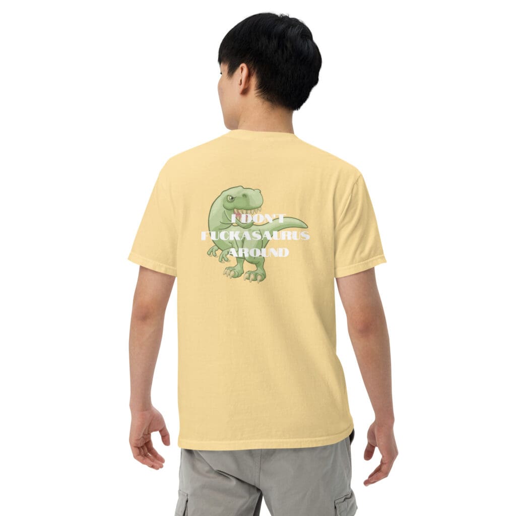 Fuckasaurus Around Men's Tee - photo 84
