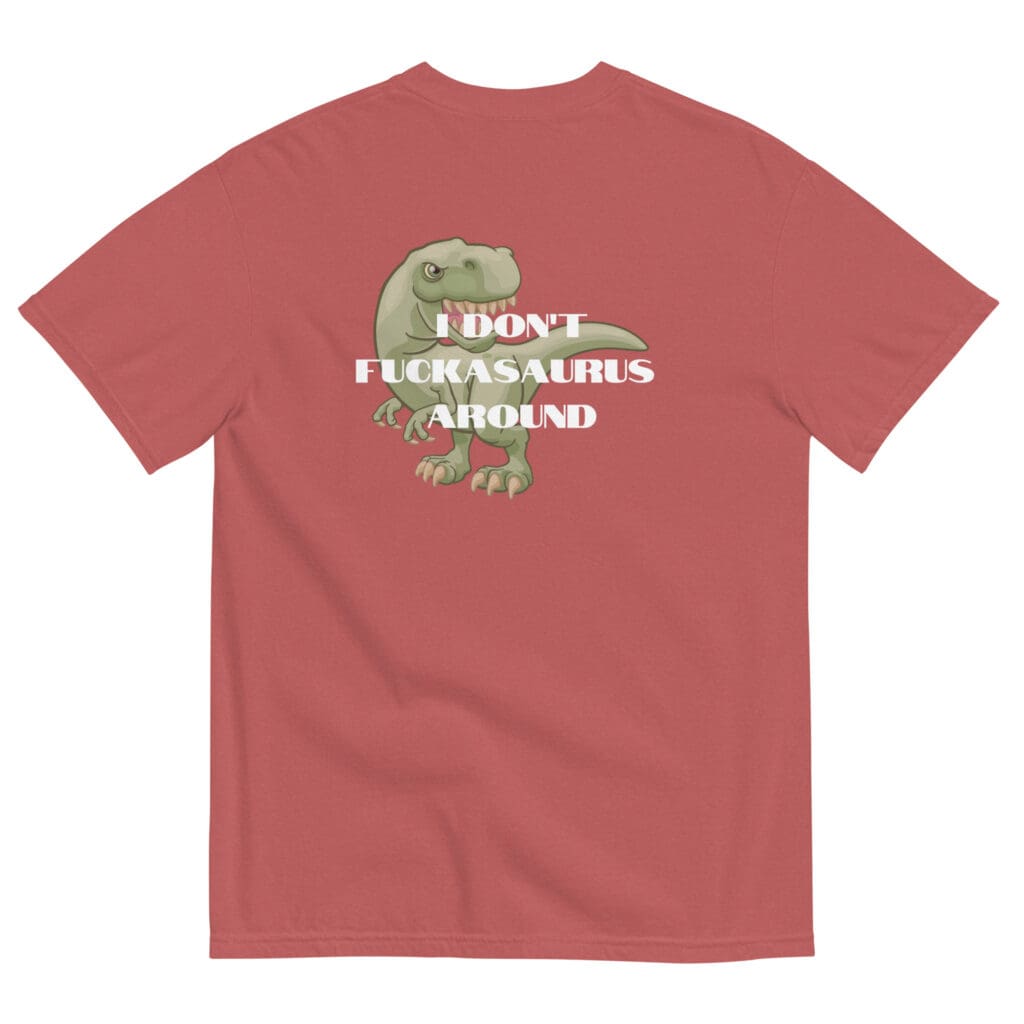 Fuckasaurus Around Men's Tee - photo 24