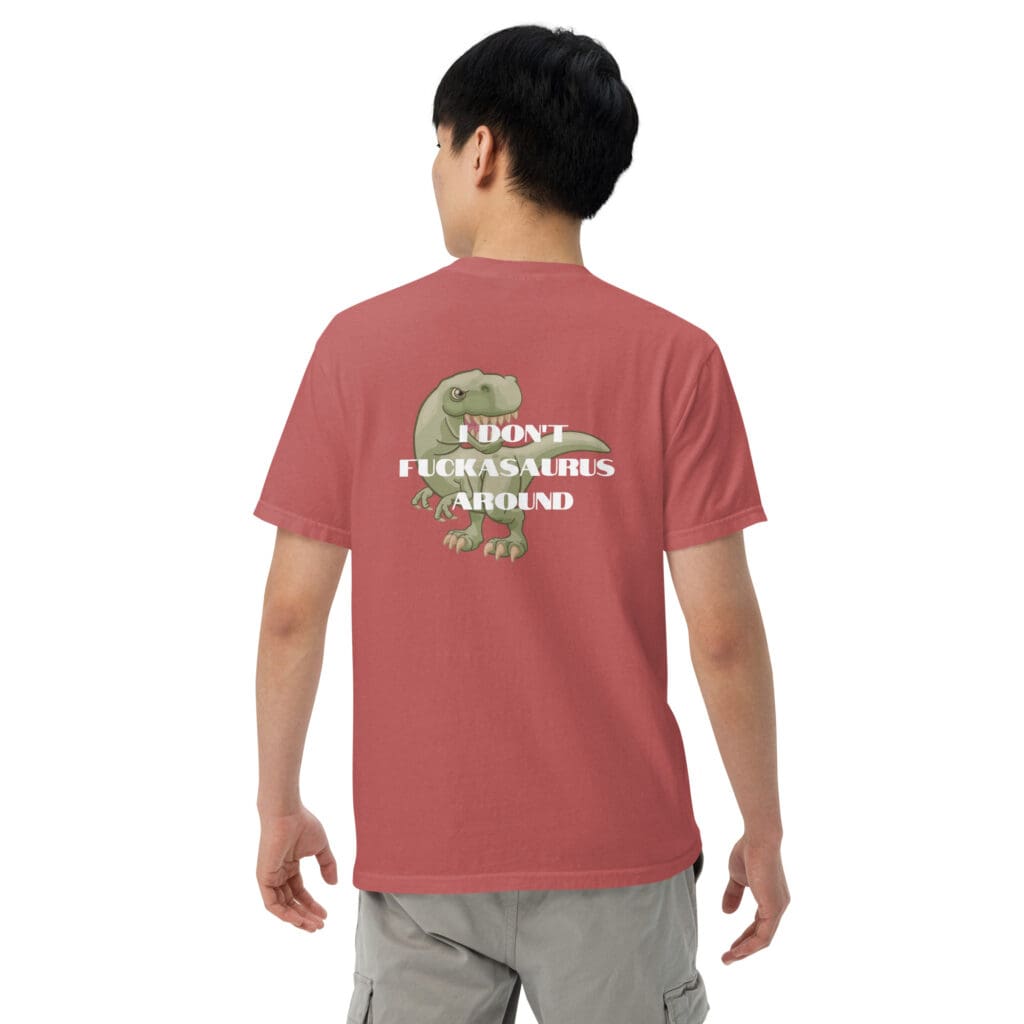 Fuckasaurus Around Men's Tee - photo 52