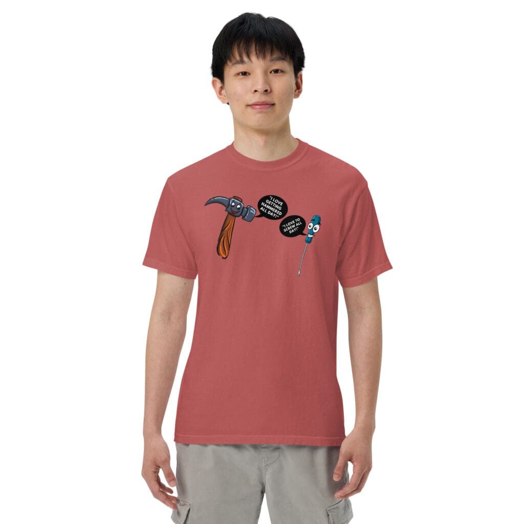 Hammered and Screwed Men’s T-Shirt - photo 17