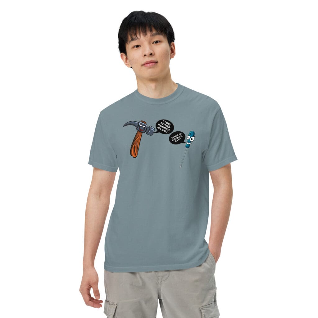 Hammered and Screwed Men’s T-Shirt - photo 30