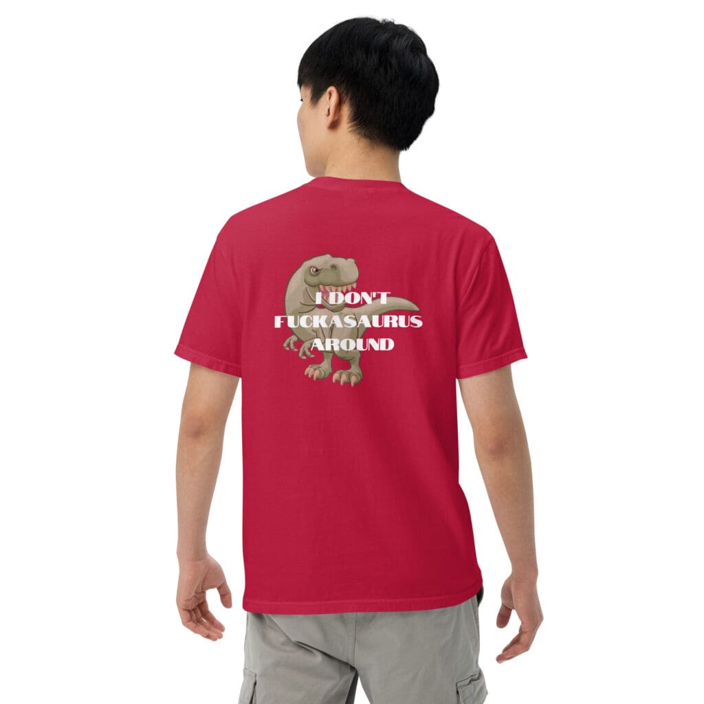 Fuckasaurus Around Men's Tee - photo 36