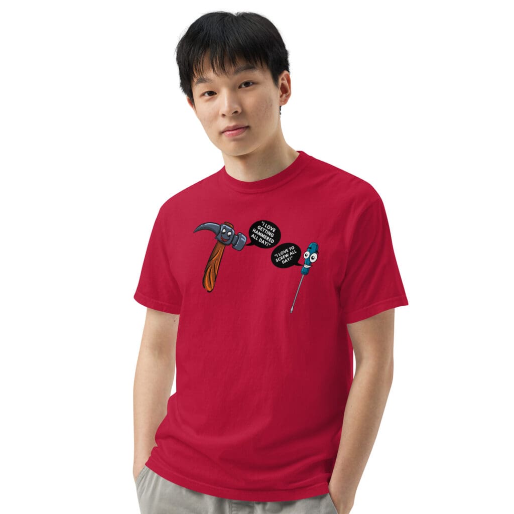 Hammered and Screwed Men’s T-Shirt - photo 7
