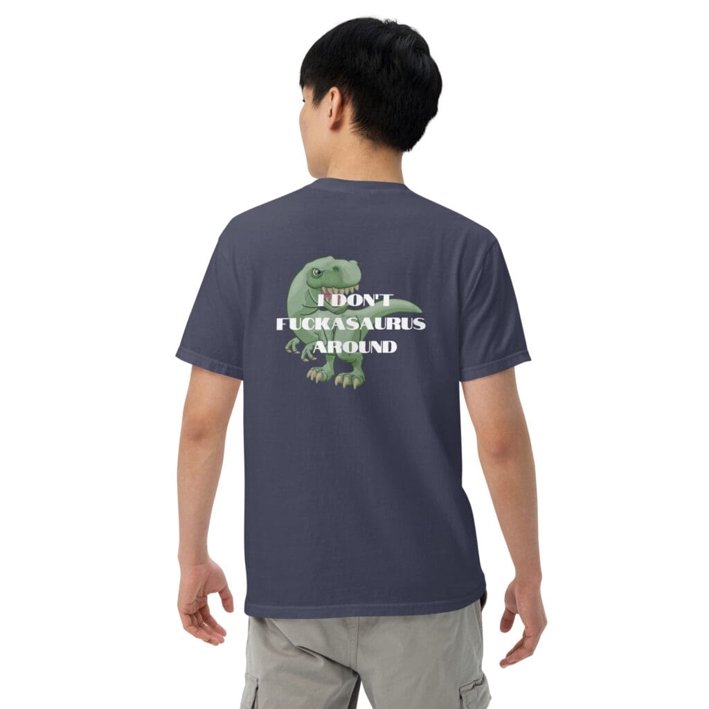 Fuckasaurus Around Men's Tee - photo 40