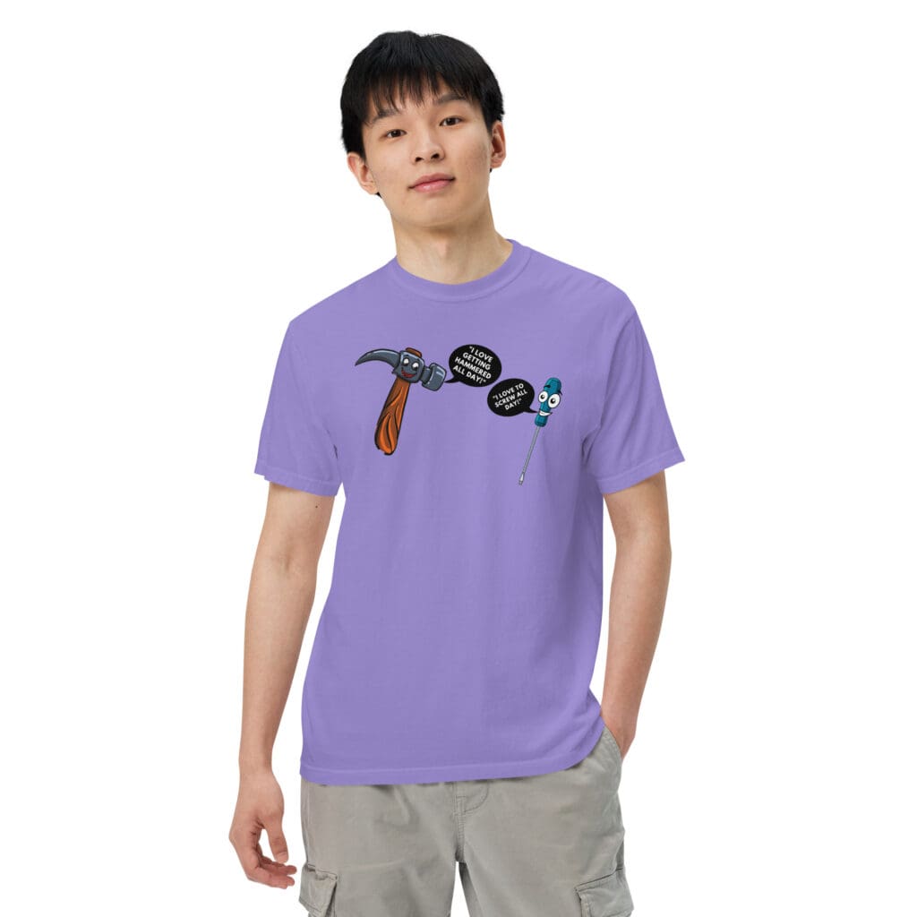 Hammered and Screwed Men’s T-Shirt - photo 36
