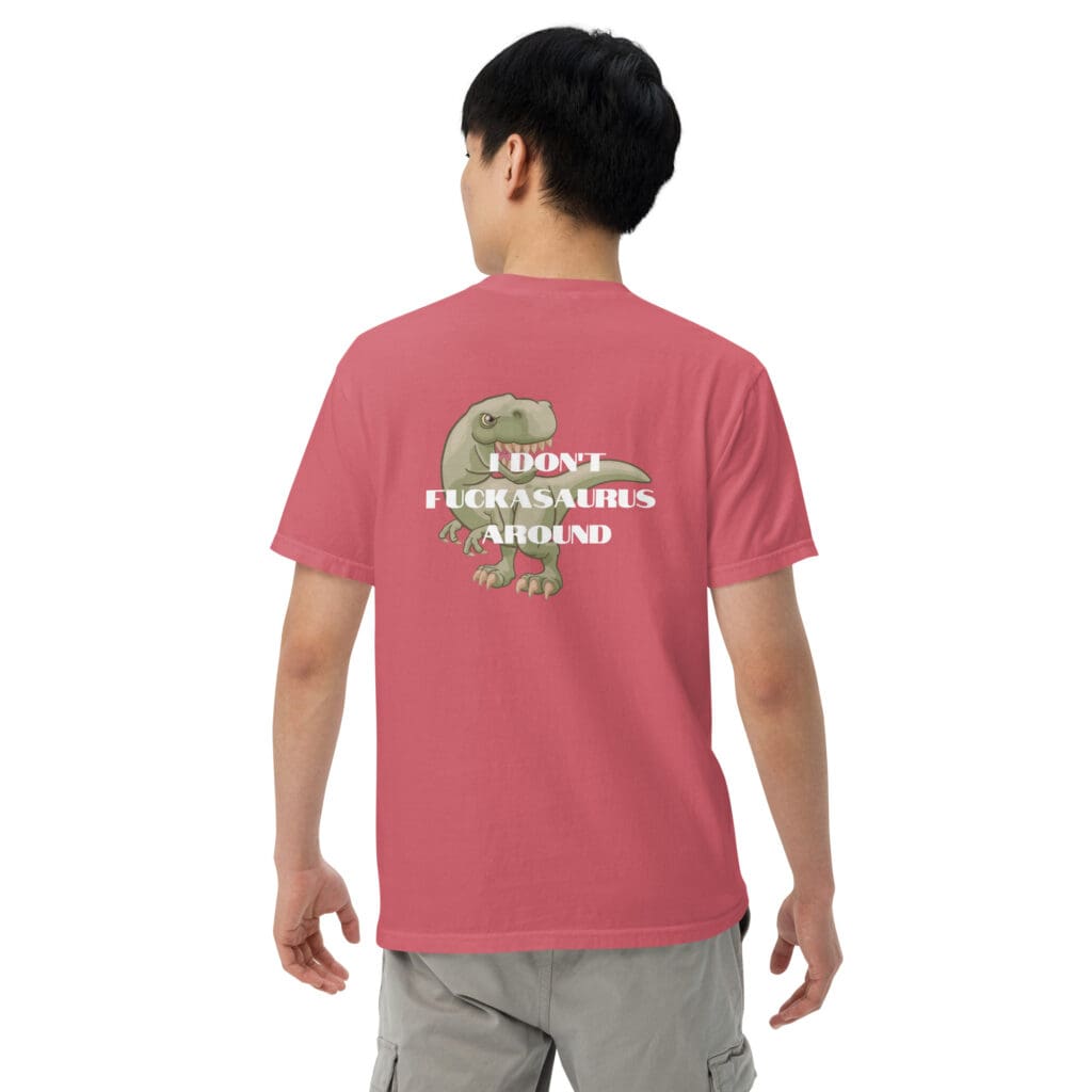 Fuckasaurus Around Men's Tee - photo 60