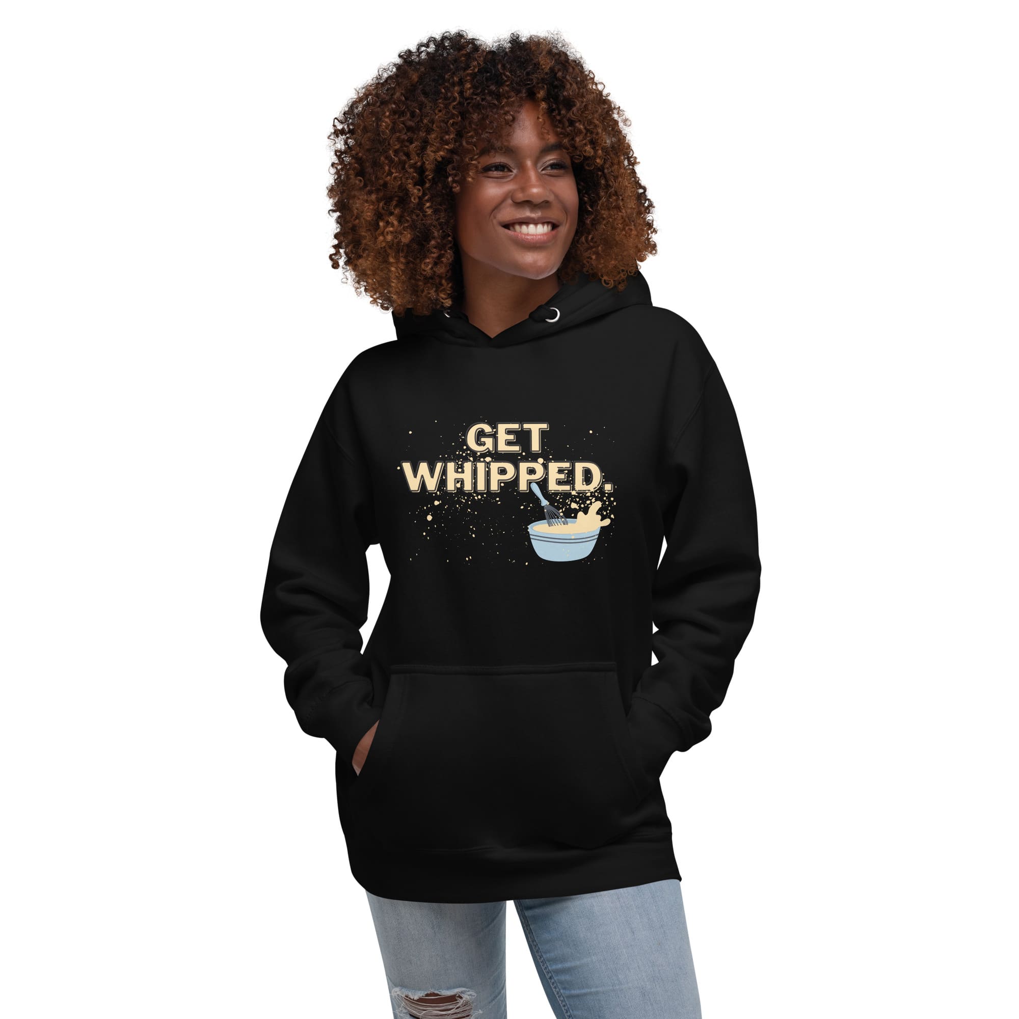 "Get Whipped." Unisex Hoodie