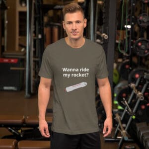 Wanna Ride My Rocket Tee - photo 9