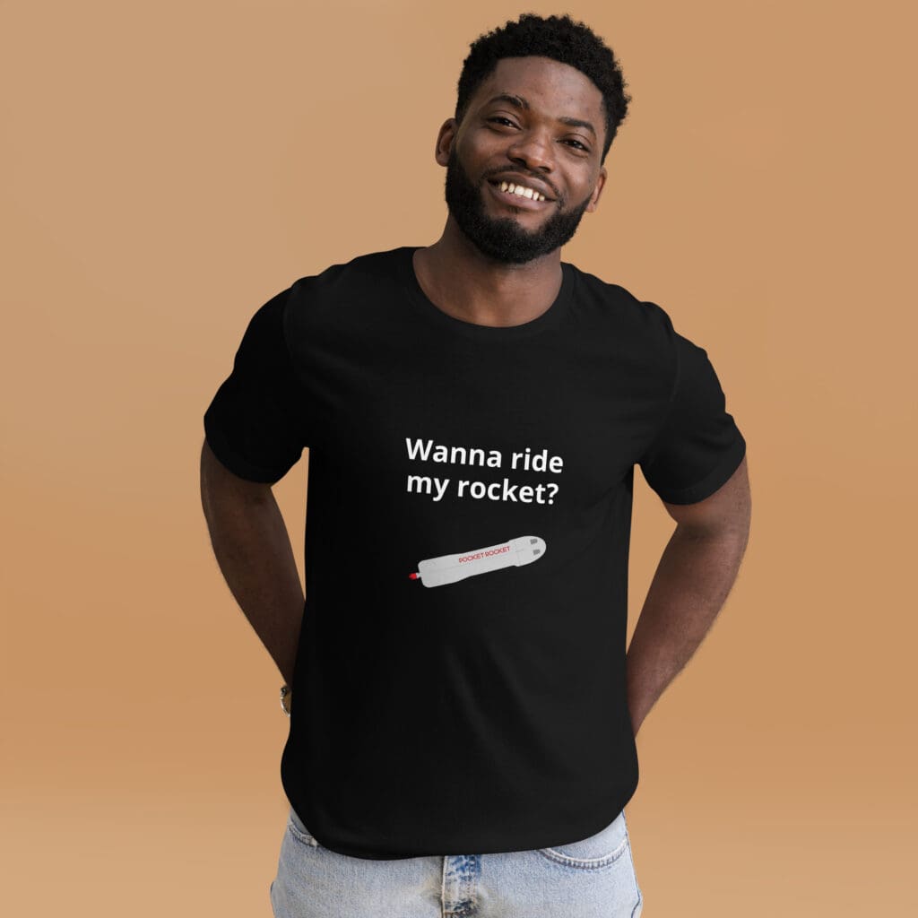 Wanna Ride My Rocket Tee - photo 4
