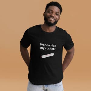 Wanna Ride My Rocket Tee - photo 4