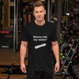 Wanna Ride My Rocket Tee - photo 5