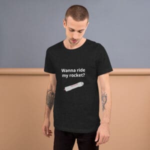 Wanna Ride My Rocket Tee - photo 2