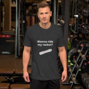 Wanna Ride My Rocket Tee - photo 8