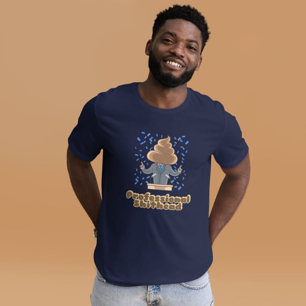 Professional Shithead Democrat t-shirt - photo 5
