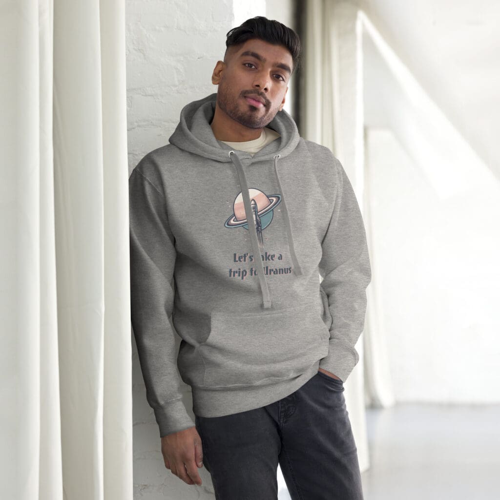 Trip to Uranus Unisex Hoodie - photo 3