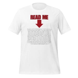 Read Me - Waste Your Time Unisex t-shirt - photo 4