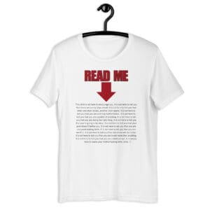 Read Me - Waste Your Time Unisex t-shirt - photo 5