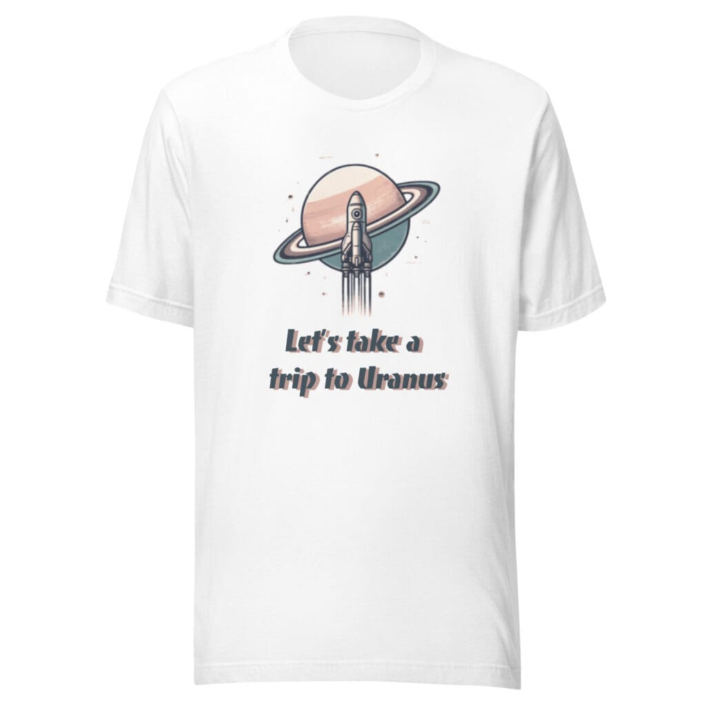 Trip to Uranus Unisex Tee - photo 4